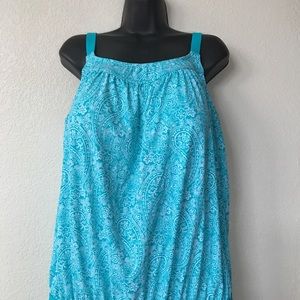 Swimsuit One Piece Long Torso Lands’End Stretch New Size 22W